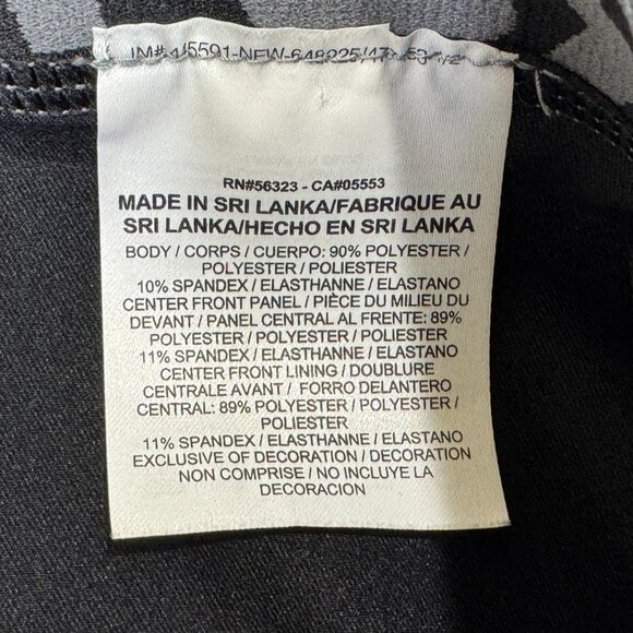 Nike Pro Compression Pants Tights Boys Large L Black 3/4 Length Training 858228 - Picture 11 of 12